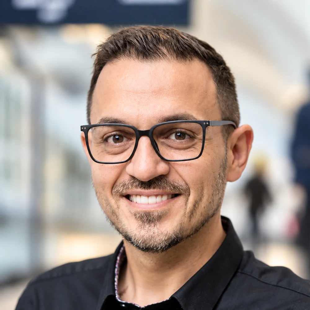 Porträt von Astrit Rustemi