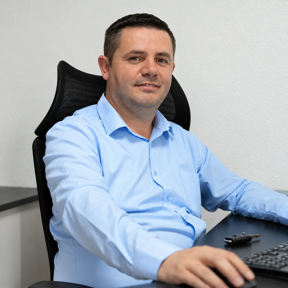 Porträt von Sulejman Emini